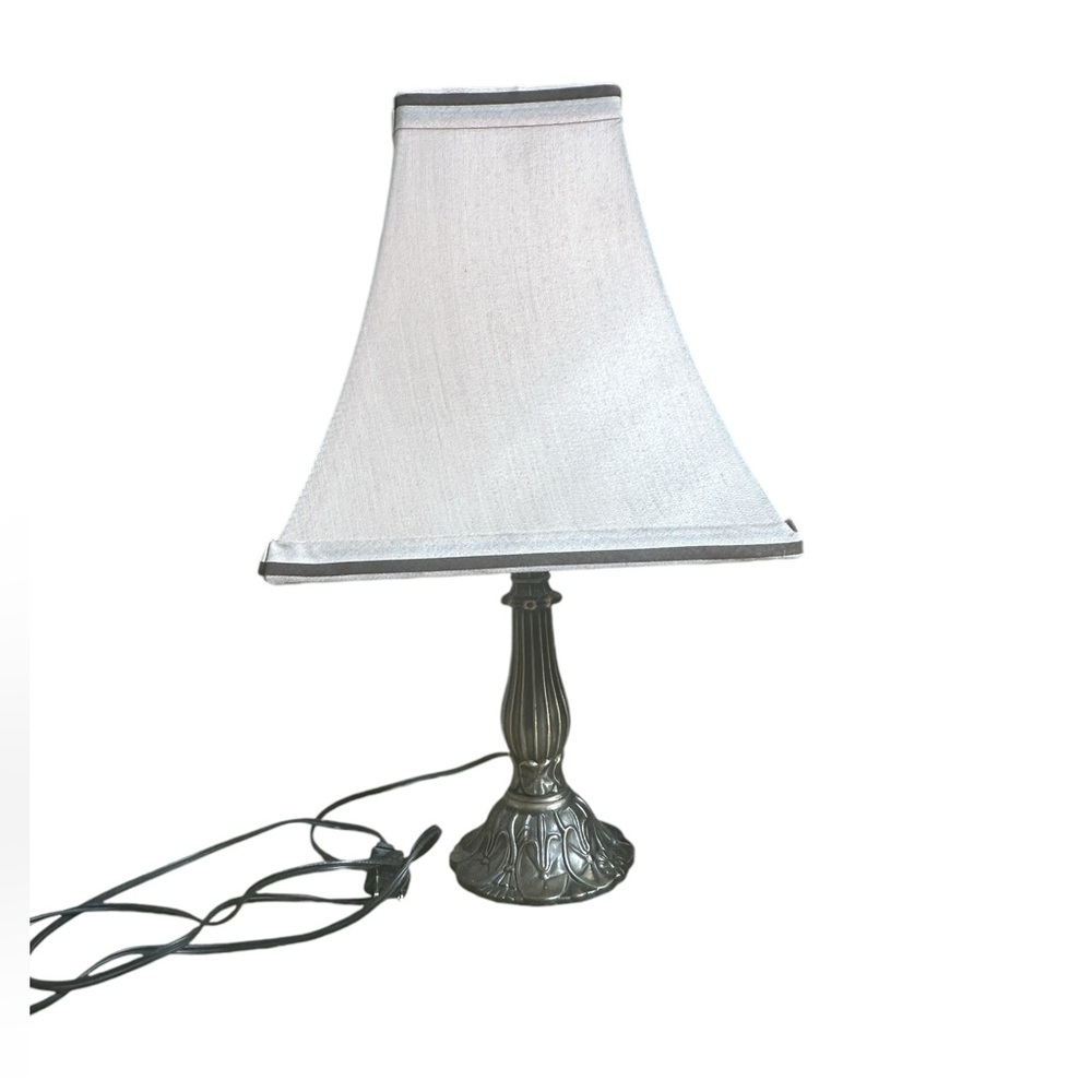 Decorative Metal Table Lamp 16" Tall